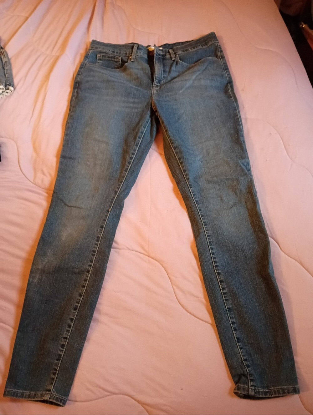 Levi's Dark Blue Tapered Jeans